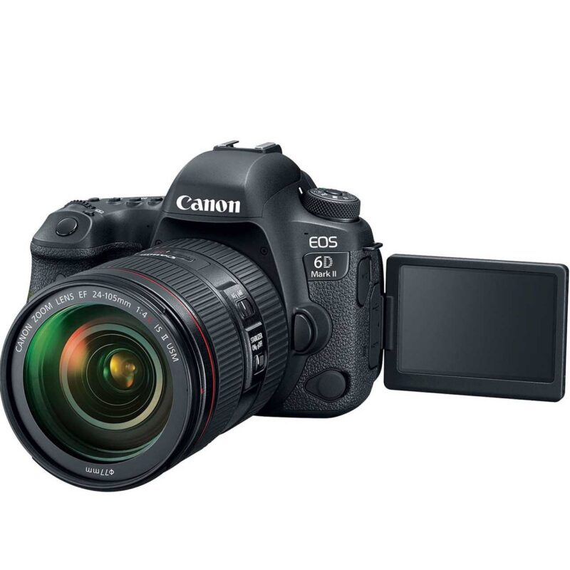 دوربین دیجیتال کانن مدل EOS 6D Mark II به همراه لنز 24-105 میلی متر F4 L IS II