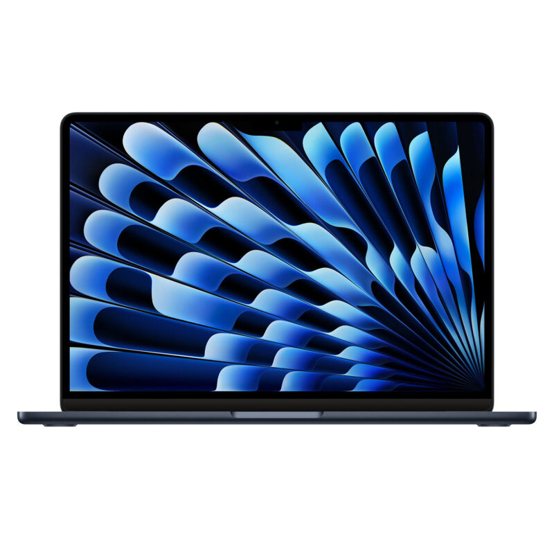 لپ تاپ 13.6 اینچی اپل مدل MacBook Air MRXV3 2024 LLA-M3-8GB RAM-256GB SSD