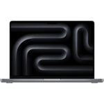 لپ تاپ 14.2 اینچی اپل مدل MacBook Pro MTL73 2023 LLA-M3-8GB RAM-512GB SSD